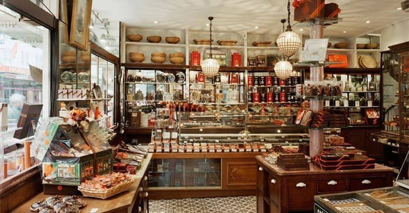 A LA MERE DE FAMILLE: Paris' oldest sweet shop. A fun shop for couples to visit while in Paris.