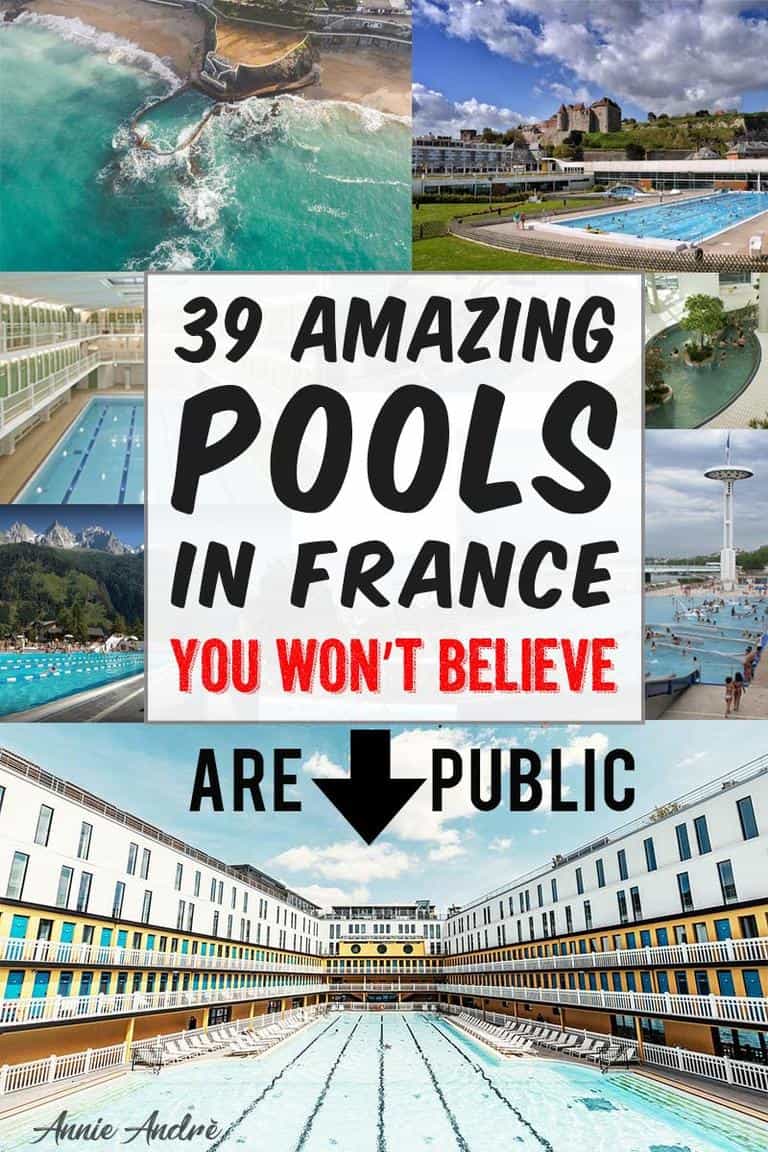39 Extraordinary public swimming pools In France you need to visit