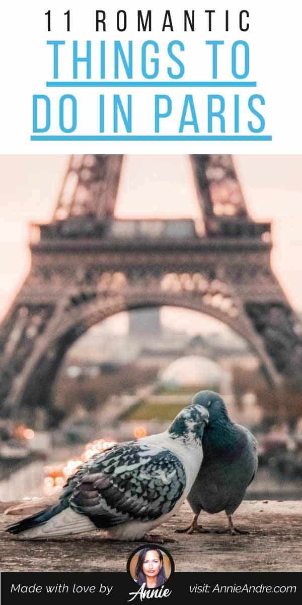 Pintrest pin about Spots in paris for couples