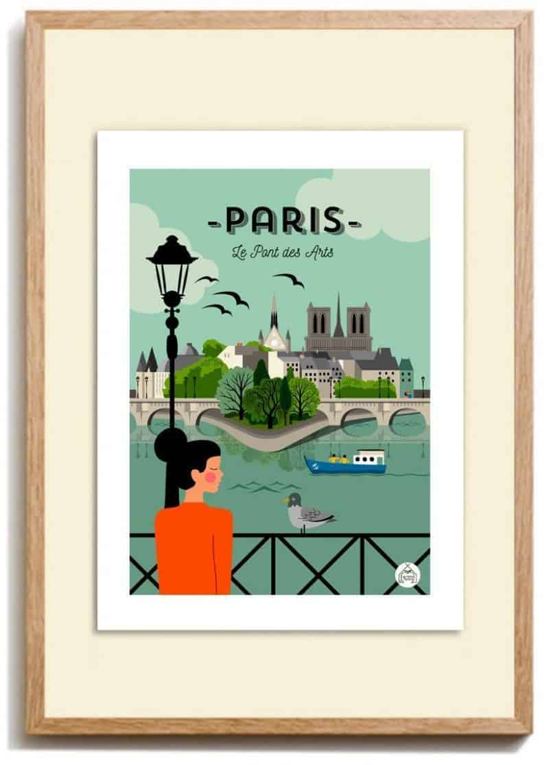 vintage paris poster