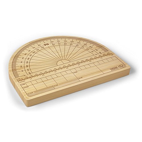 CHEESE DEGREES Bamboo Cutting Board med