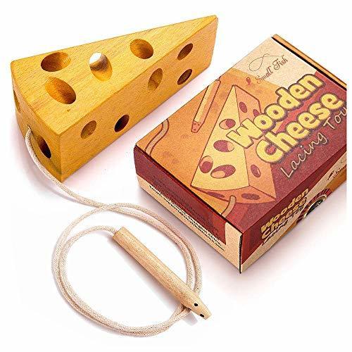 Montessori Cheese Lacing Puzzle