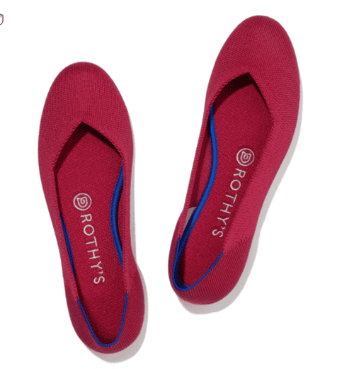 Rothy's Red Flats