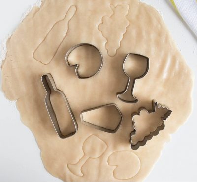 Wine And Cheese Cookie Cutter Set
