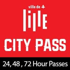 Lille City Pass (24 or 48 or 72 hour pass)