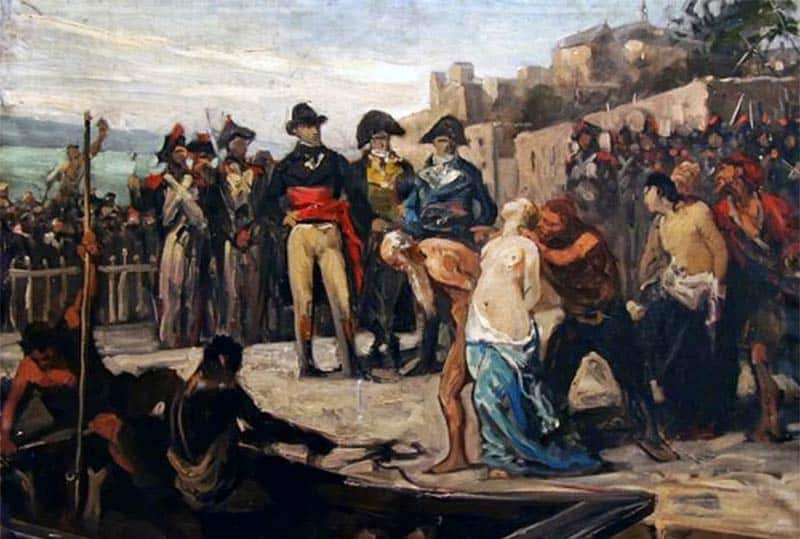 The Drownings at Nantes in 1793, painting by Joseph Aubert (1882), Musée d'art et d'histoire de Cholet