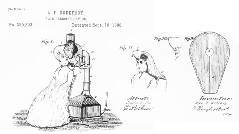 Alexandre Godefroy French man who invented the first hair dryer