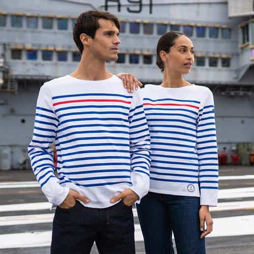 Aircraft carrier sailor top (Marini&egrave;re "Porte-avions)