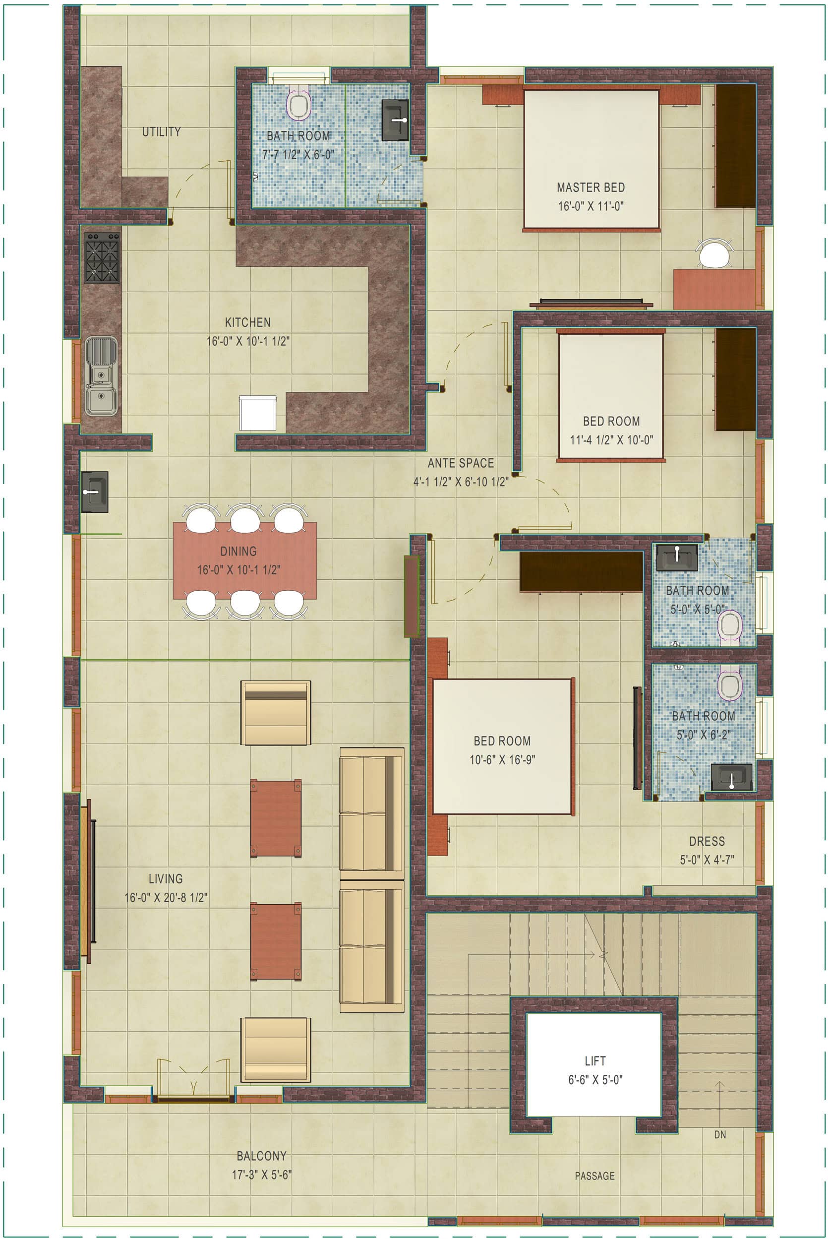 House Planning In Karur - Space Planning In Karur - Building Plan