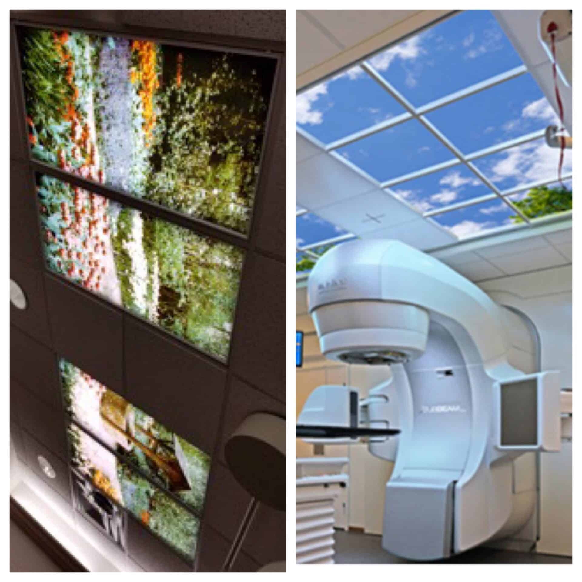 Side by side comparison of landscape image and skyscape image.