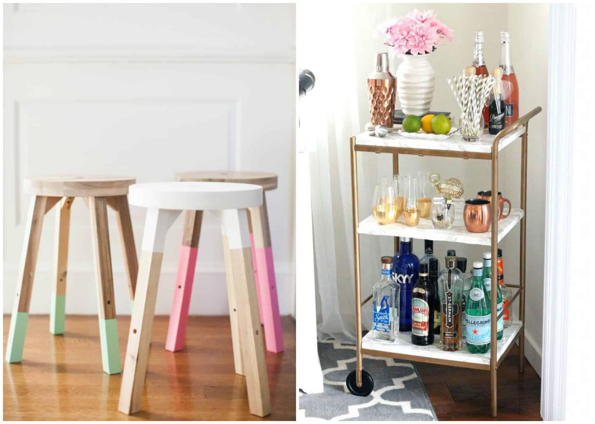 A couple of IKEA hacks.