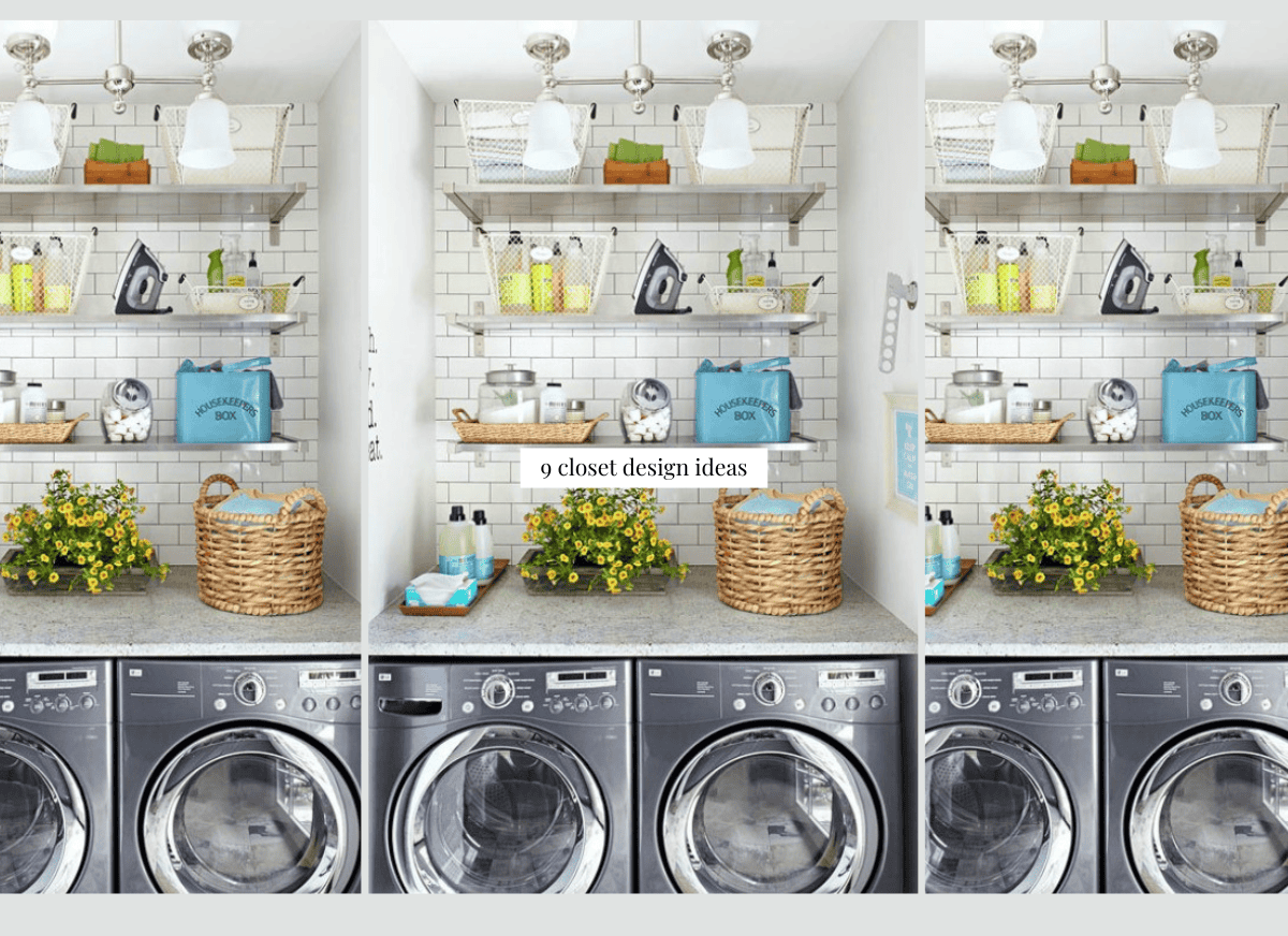 A closet design idea.