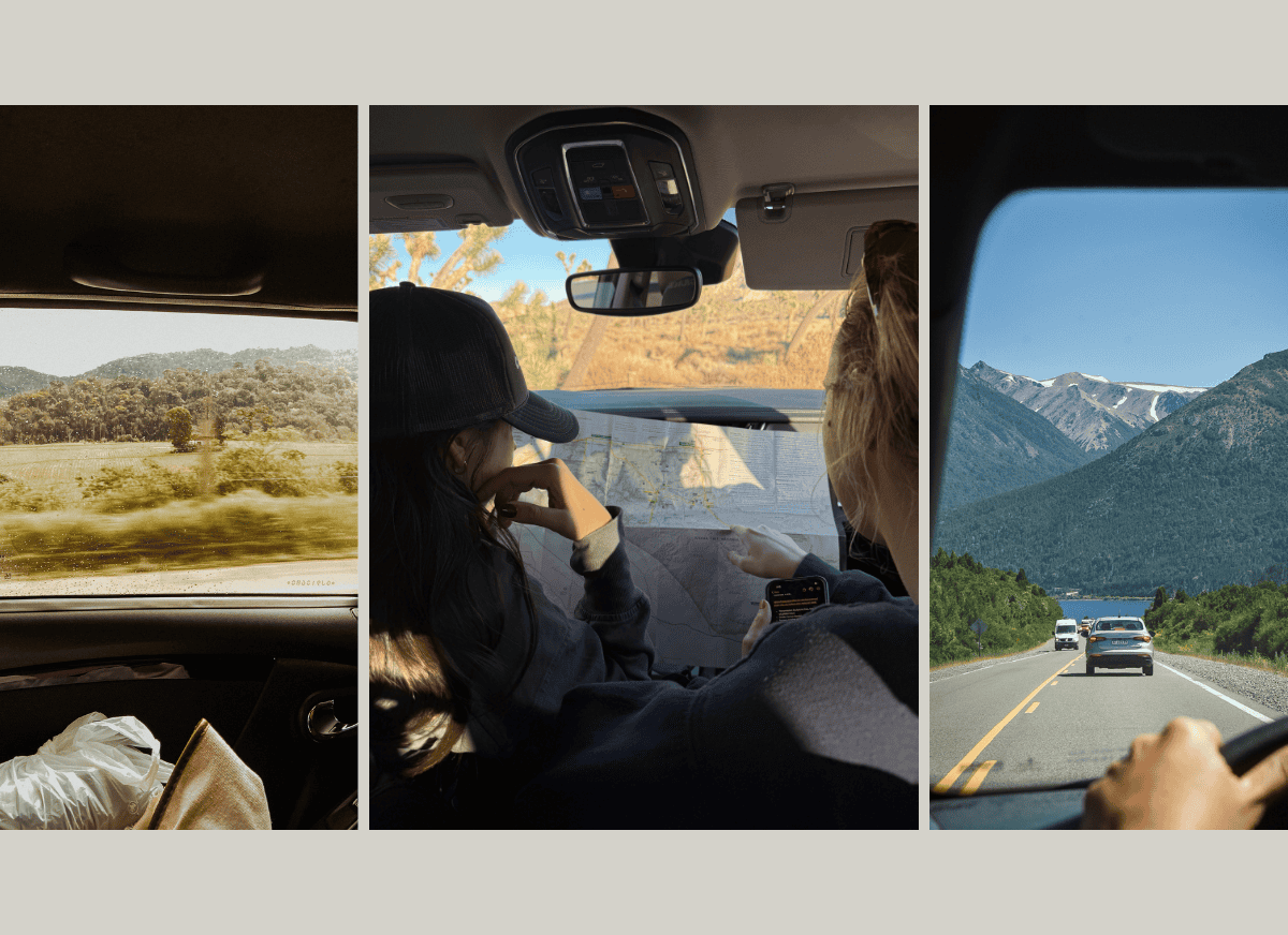 People on a roadtrip.