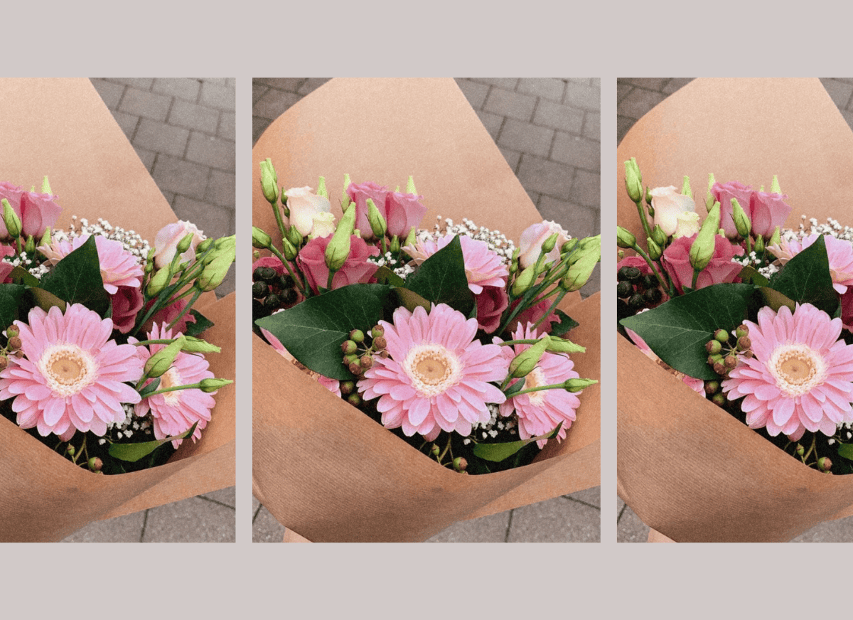 A person with a bouquet that they can make last longer.