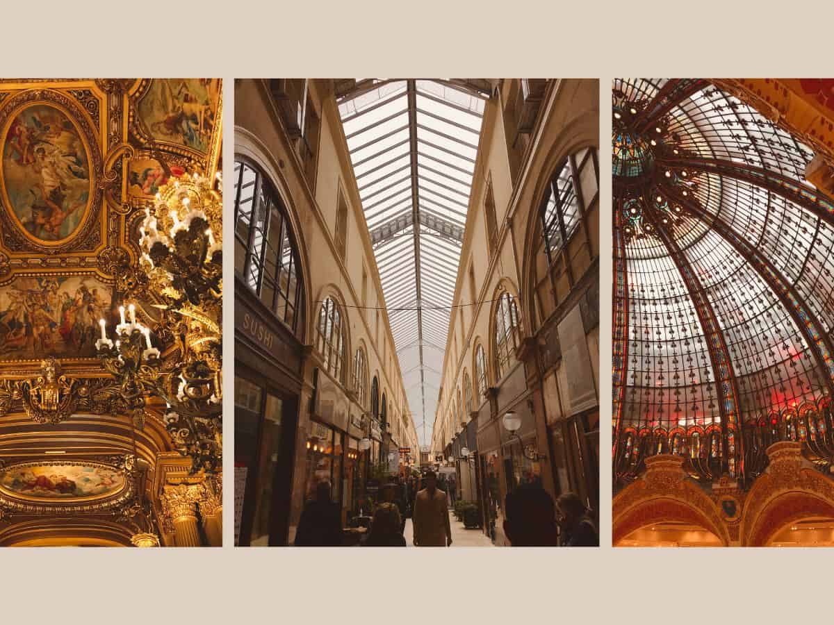 Different locations in the city, Paris. The city where we got our mistake airfare.