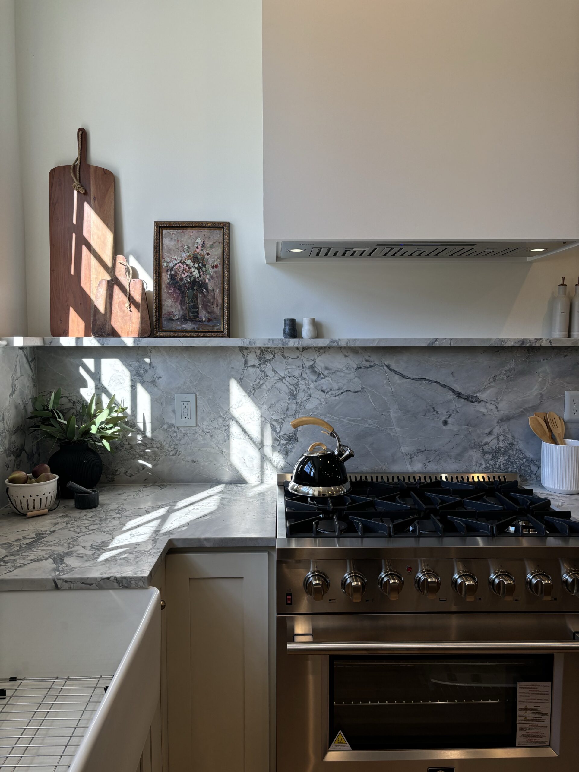 A clean kitchen