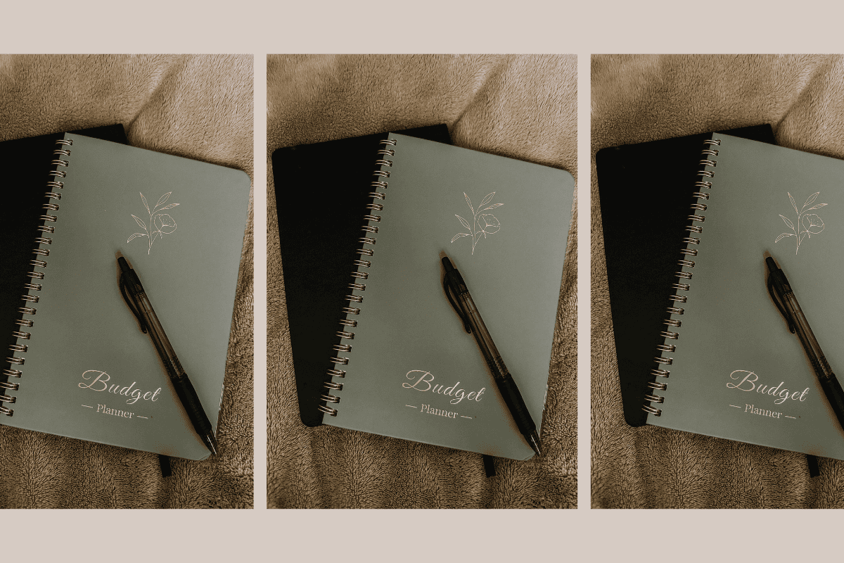 A budget planner.