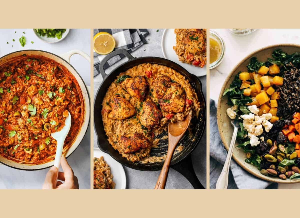 Healthy dinner ideas to try.