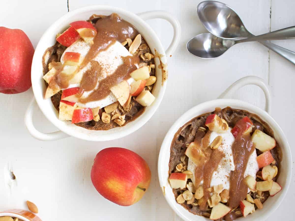Apple baked oatmeal recipe.