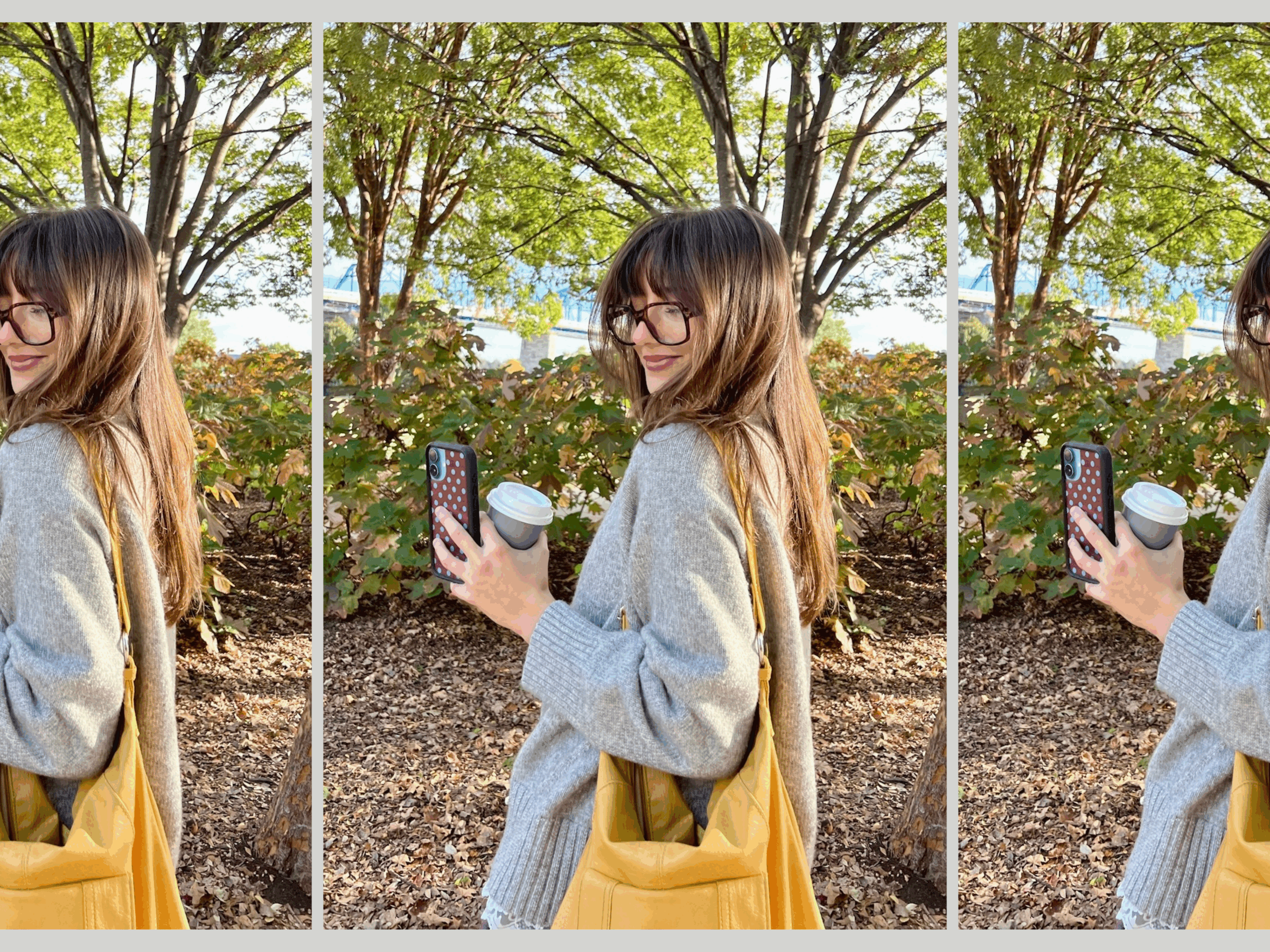 A fashionable woman.