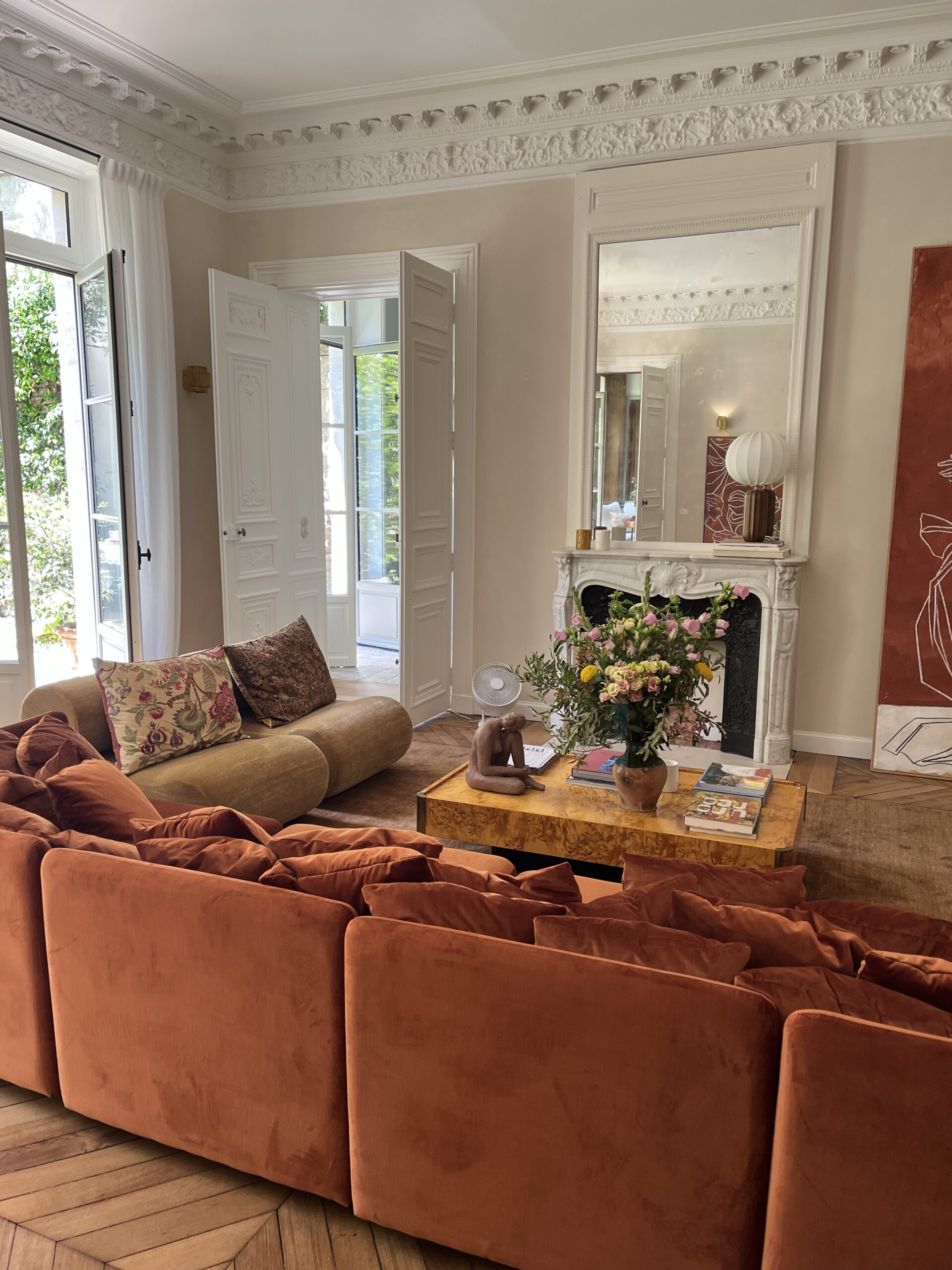 A clean French home.