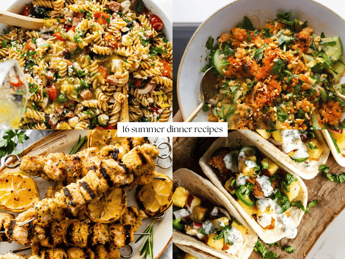 Summer dinner recipes