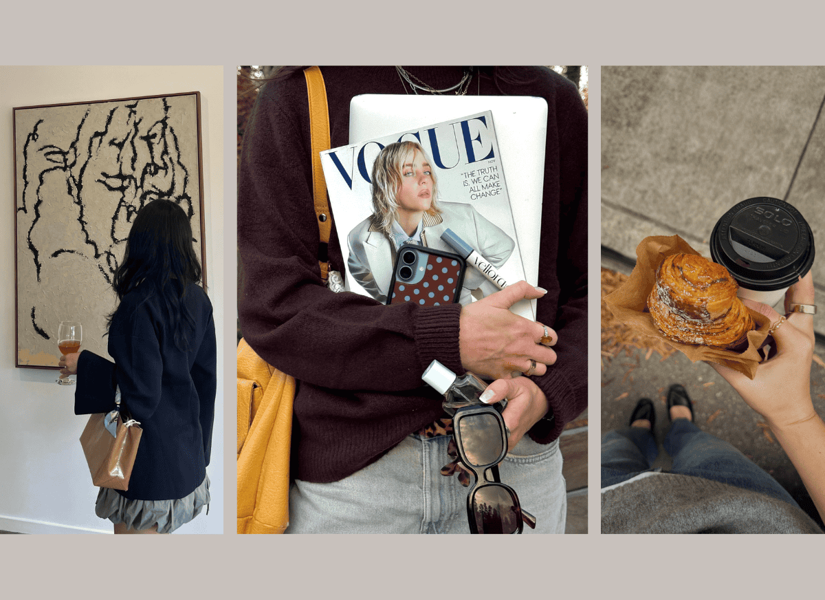 People spending time with themselves.