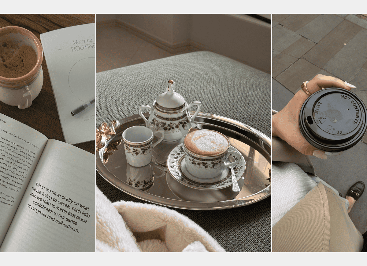 Morning routine ideas.