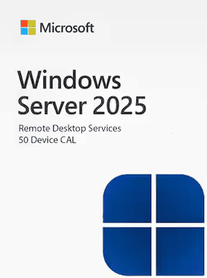 Windows Server 2025 Remote Desktop Services (RDS) - 50 Device CAL - Imagen 1
