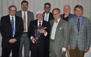 CLSA Fellows award Edward P. Meyerson Lifetime Achievement Award R. Carlton Smyly (CLSA-AL), James F. Archibald (CLSA-AL), CLSA Life Dean and Senior Fellow Emeritus Edward P. Meyerson (CLSA-AL), William R. Lunsford (CLSA-AL), Luther Graves Stiff, III (CLSA-AL), CLSA Executive Director and General Counsel Timothy M. Fulmer (CLSA-AL) and E. Mabry Rogers (CLSA-AL).