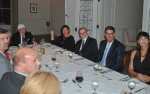 CLSA Life Dean and Senior Fellow Emeritus Edward P. Meyerson (CLSA-AL) at the dinner in his honor