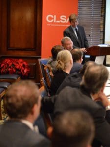 2017 North American Construction Law Symposium CLSA Fellows during a presentation by Peter C. Sheridan (CLSA-CA)