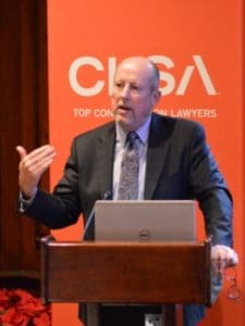 CLSA 2017 North American Construction Law Symposium CLSA Fellow George F. Ogilvie, III (CLSA-NV)