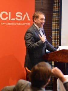CLSA 2017 North American Construction Law Symposium 2017 CLSA President William G. Geisen, Stites &amp; Harbison PLLC, Covington, Kentucky