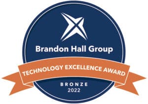 2022 Brandon Hall Awards Excellence in Technology Bronze badge