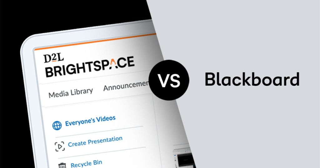 Brightspace vs Blackboard