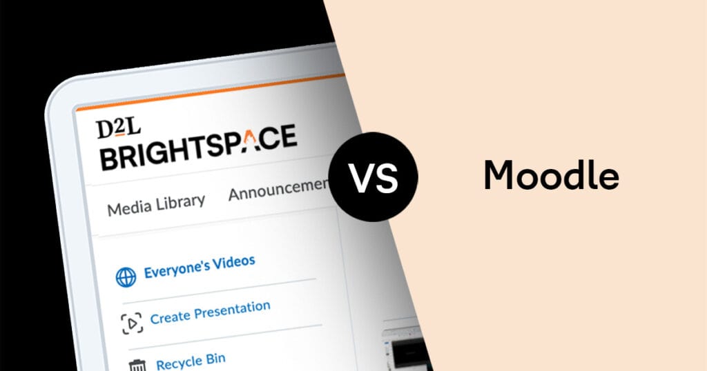 Brightspace vs Moodle