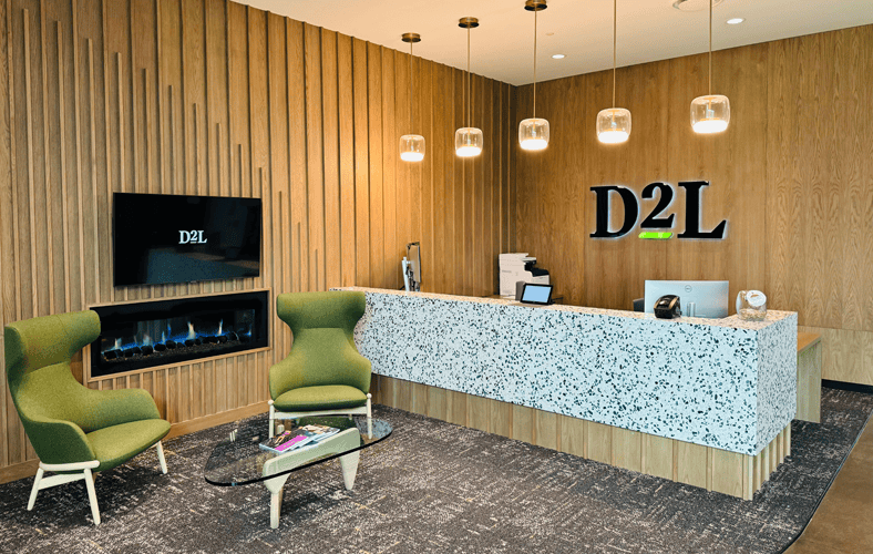 D2L HQ Front Reception