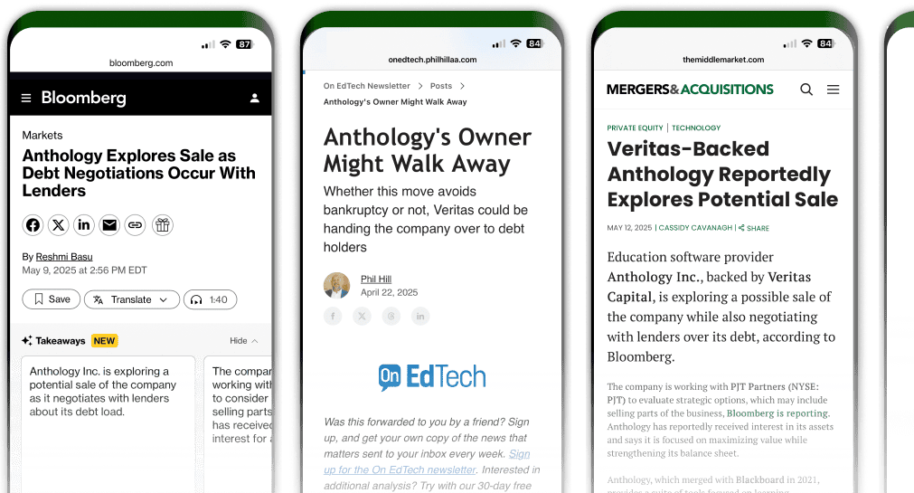 Antology articles hero