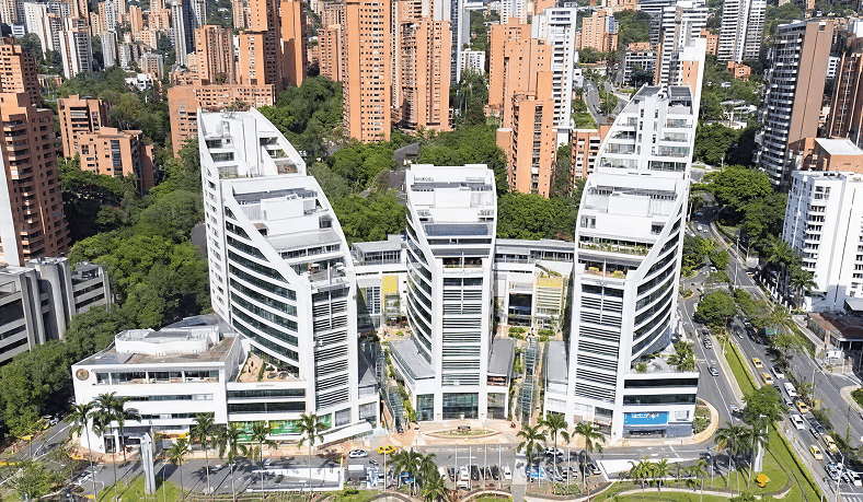 Hotel San Fernando Plaza arial view