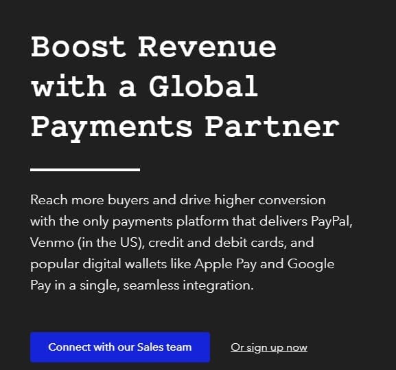braintree online payment solution