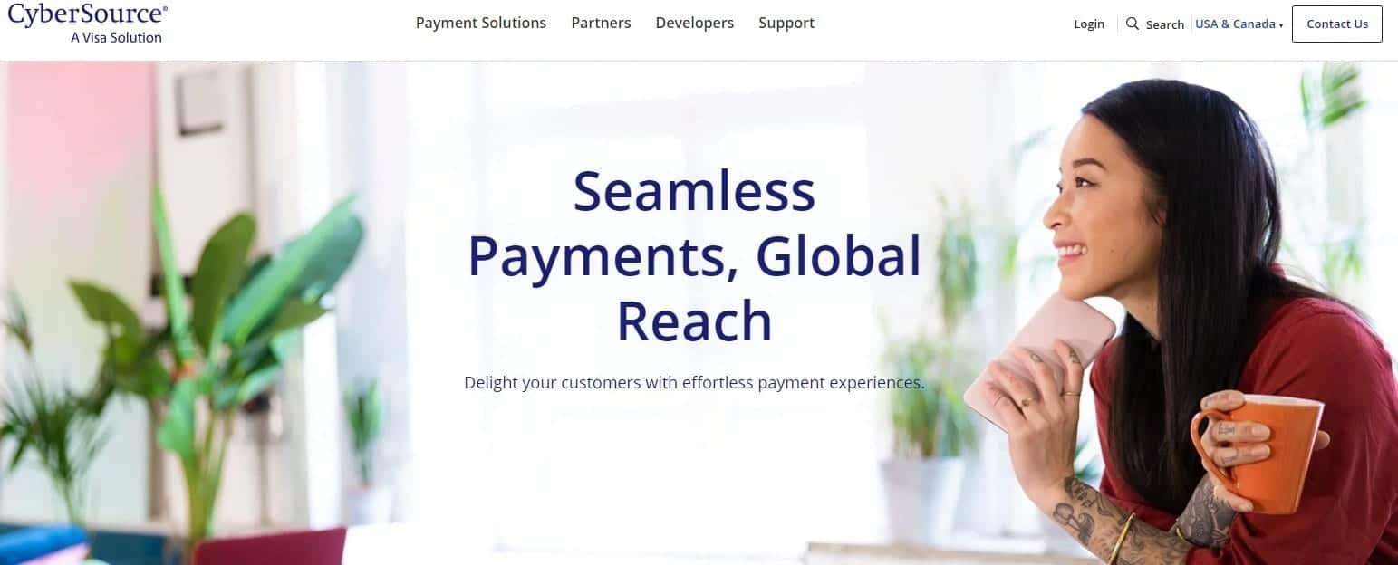 cybersource online payment solution