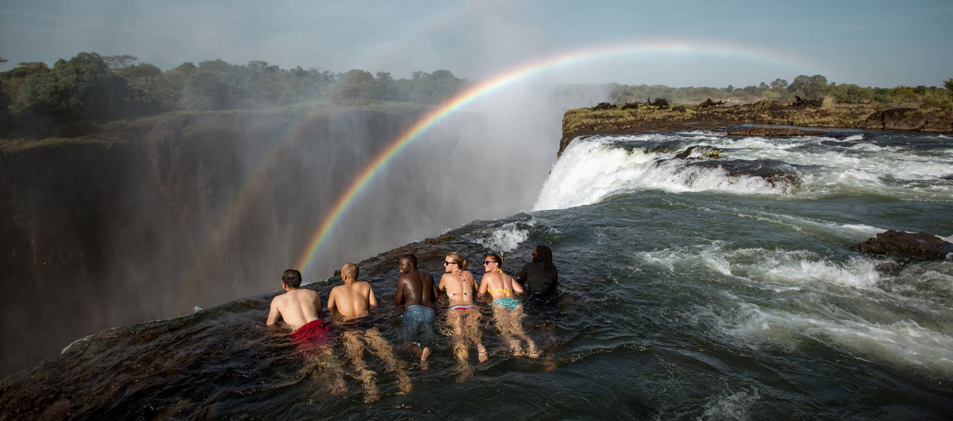 Devils Pool is one of the world's most beautiful infinity pools