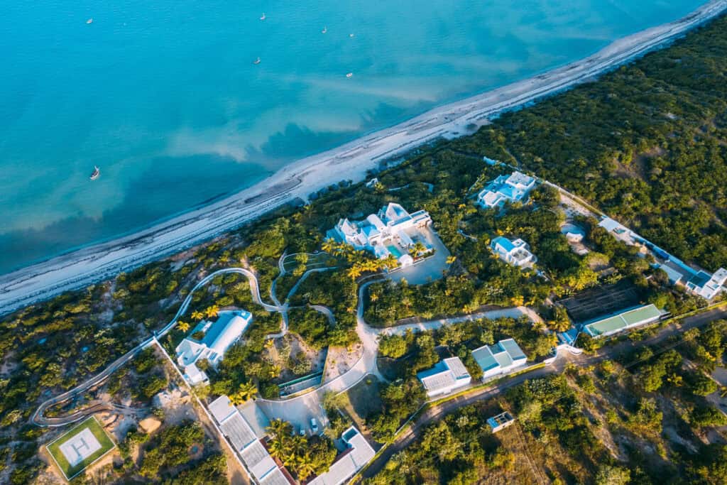 Aerial view of Mozambiques beauty |  Photo credits: Santorini Mozambique 
