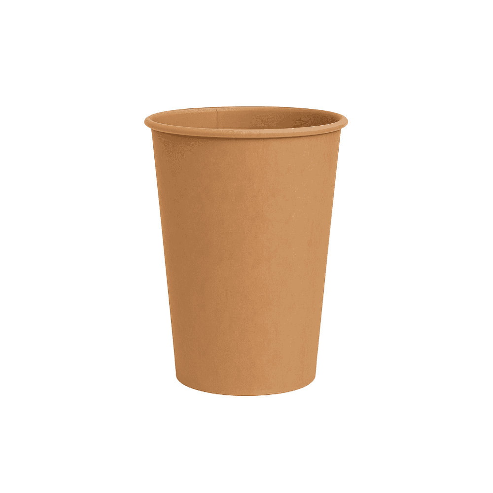 Bicchieri in carta kraft e pla 360 ml (10 oz)100 pz utilizzato in un contesto professionale