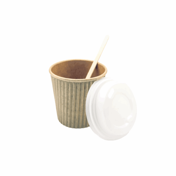 Bicchierini caffè compostabili e plastic free