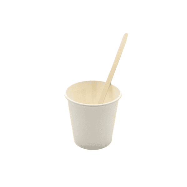 Bicchierini di carta e pla per caffè 80 ml compostabili