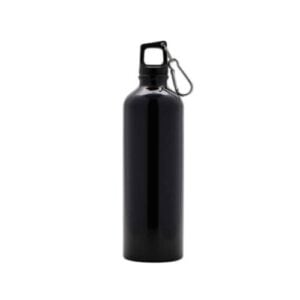 Borraccia acqua ecologica nera 750 ml