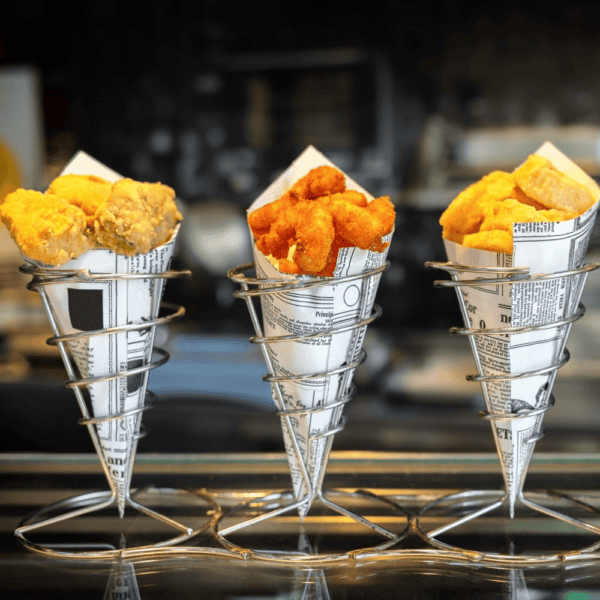 Coni carta fritture Notes da risorse vegetali