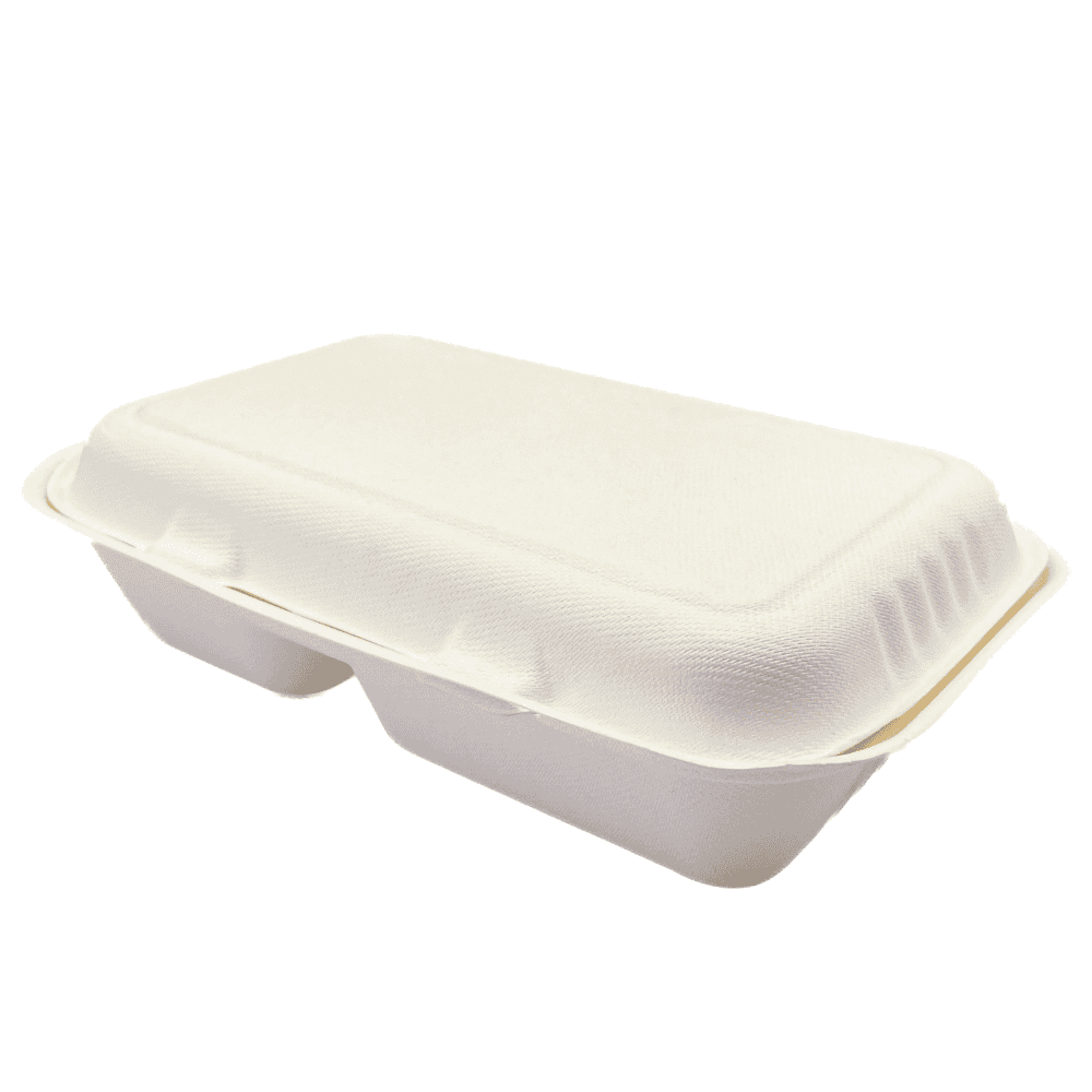 Contenitori due scomparti con coperchio 1000 ml